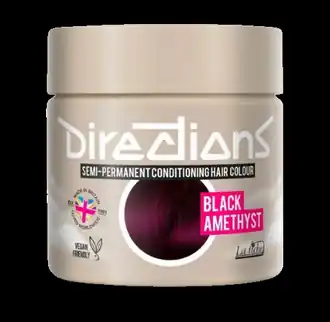 Directions Semi Permanent Hair Colour | Black Amethyst